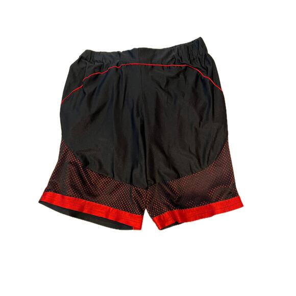 Conversion Performance Black Red Trim Training shorts Mens M - Picture 2 of 3